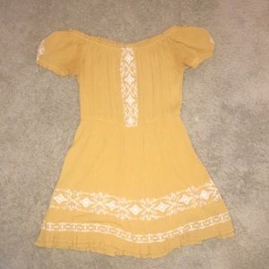 off the shoulder dress